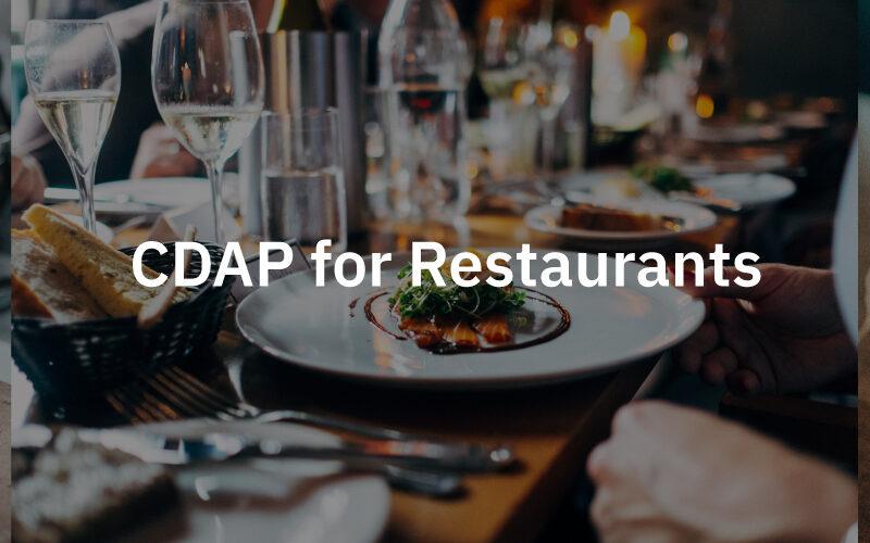 cdap program for your restaurant